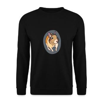 Koszatnicza - Unisex Sweatshirt - black - Front - Alina (178cm) & Michal (187cm)