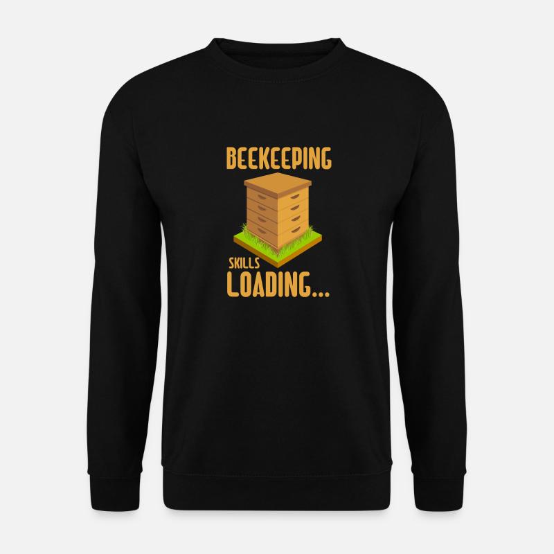 Beehive Ironic Beekeeper Hobby Beekeping - Unisex Sweatshirt - black