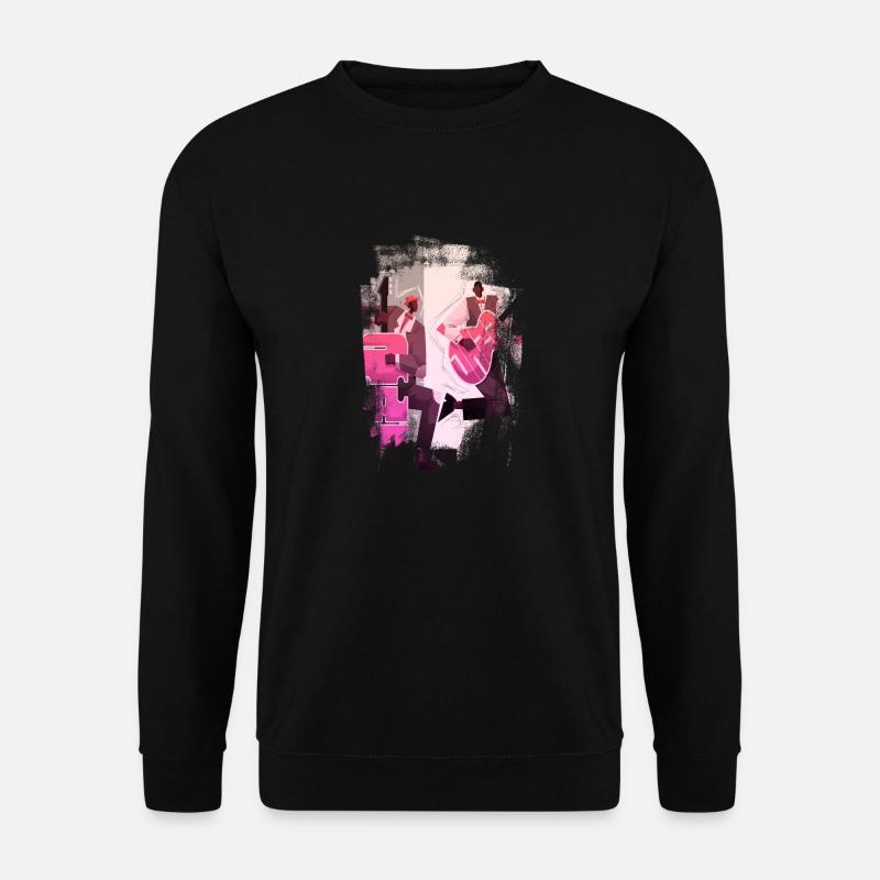 Musik Retro Heavy Metal Hard Rock Punk Vinyl Pop - Unisex Pullover - Schwarz