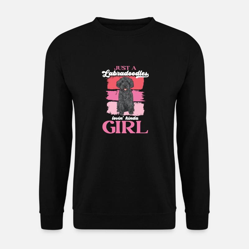 Labradoodle Hund - Unisex Pullover - Schwarz