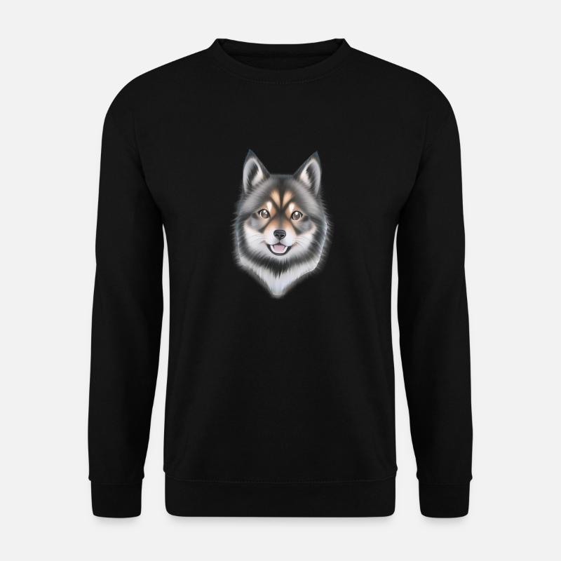 Der süße Hund - Unisex Pullover - Schwarz