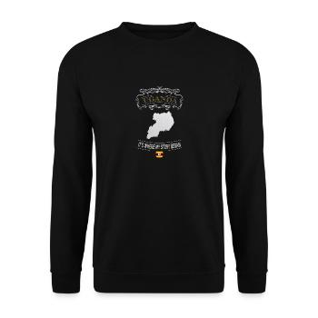 Uganda it´s where my story began - Unisex Pullover - Schwarz - Vorne - Alina (178cm) & Michal (187cm)