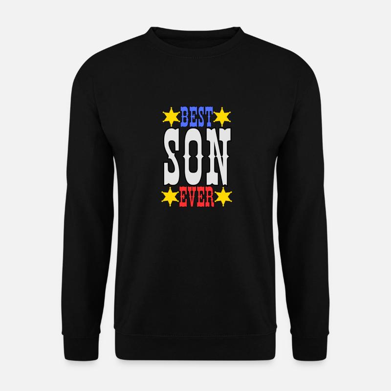 Bester Junge aller Zeiten - Unisex Pullover - Schwarz