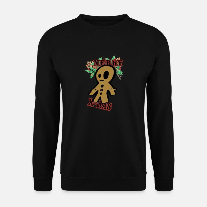 Merry X Mas - Unisex Pullover - Schwarz