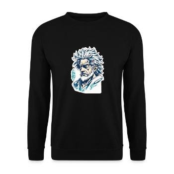 Anime / Bande dessinée / Japonais / Dessin animé / Dessin animé - Sweat-shirt Unisexe - noir - Devant - Alina (178cm) & Michal (187cm)