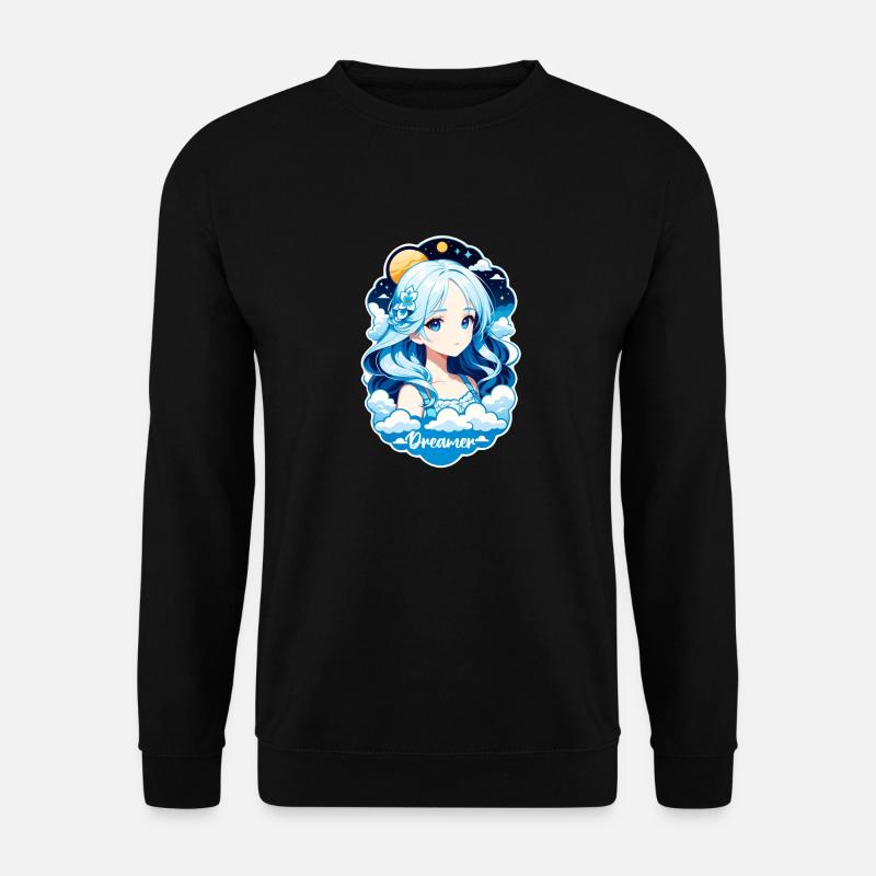 Träumer - Träumer - Träumer - Traum - Träumerei - Unisex Pullover - Schwarz