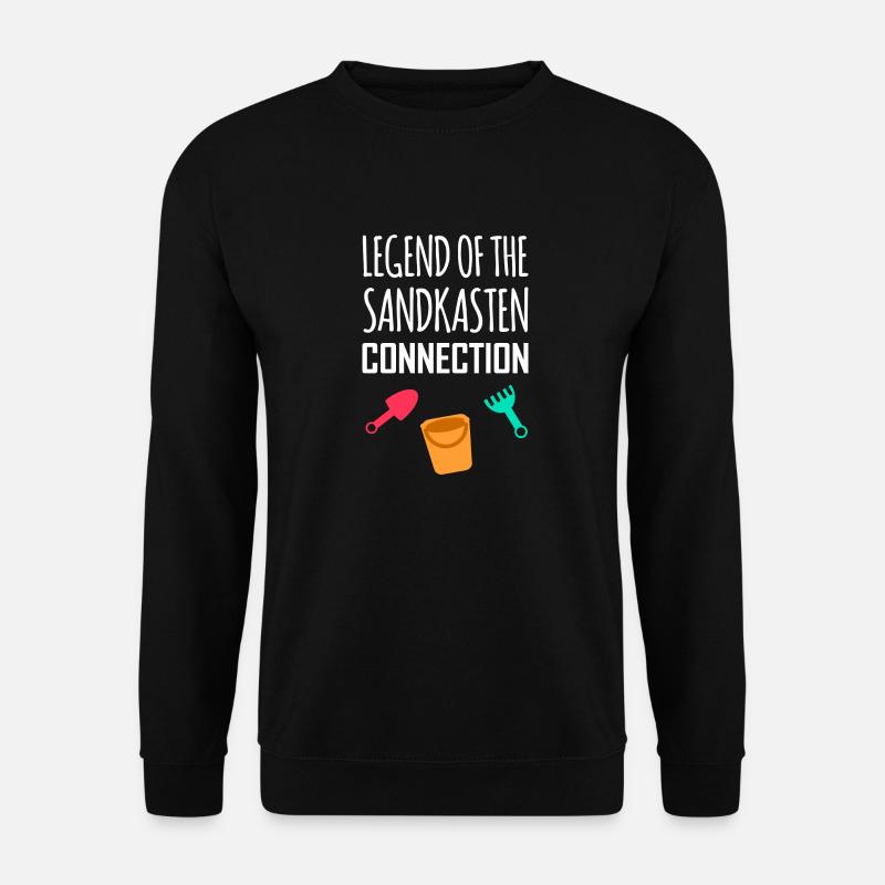 Legende Sandkasten - Unisex Pullover - Schwarz