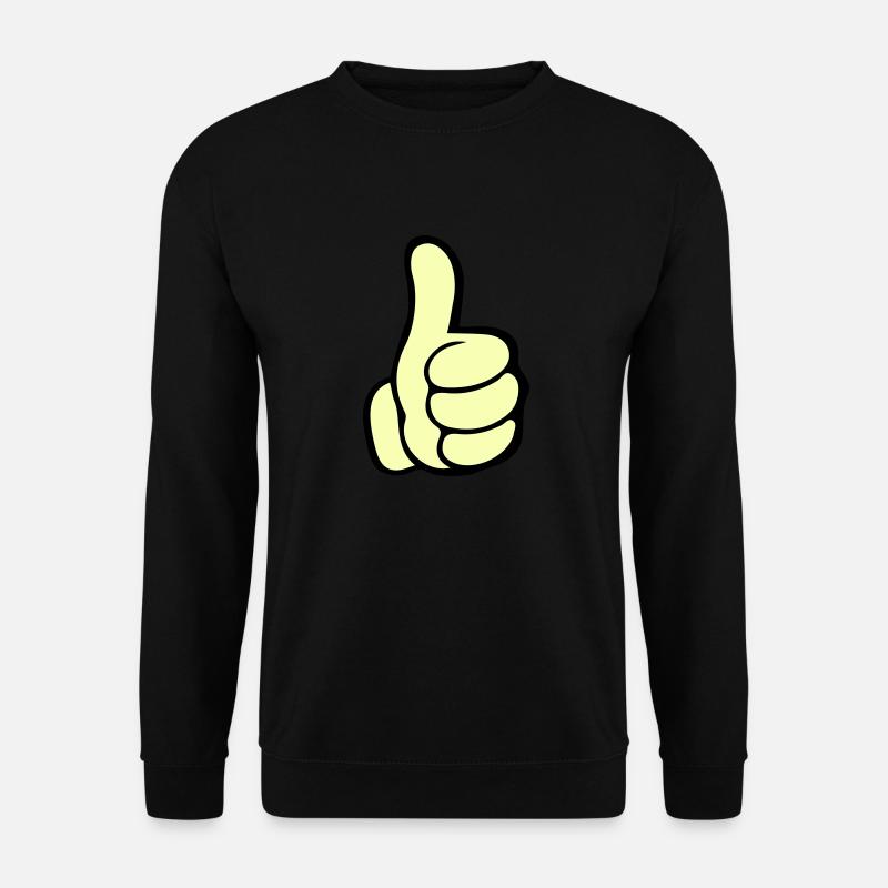 like hand - Unisex Pullover - Schwarz
