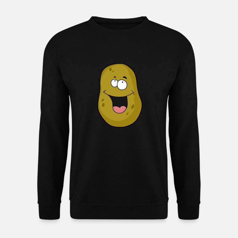 Kartoffel Kartoffeln Gemüse - Unisex Pullover - Schwarz