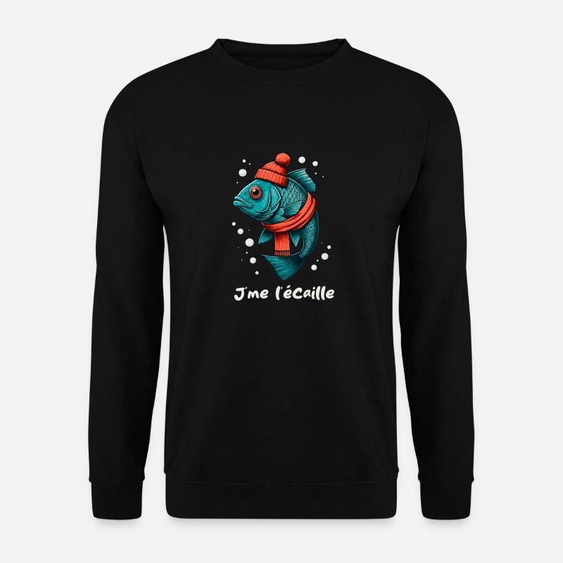 Ich skaliere - Unisex Pullover - Schwarz