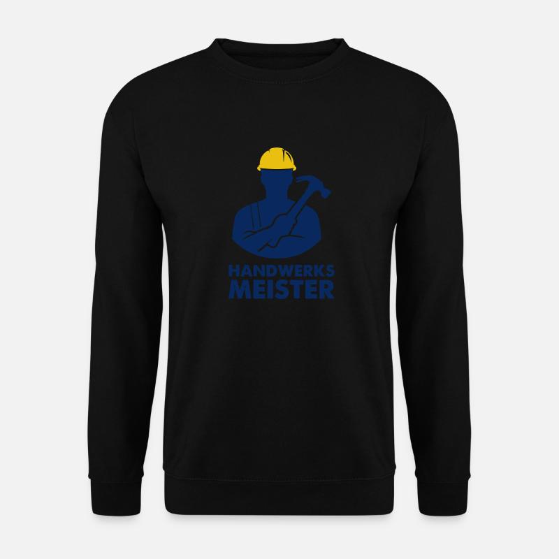 handwerker meister - Unisex Pullover - Schwarz
