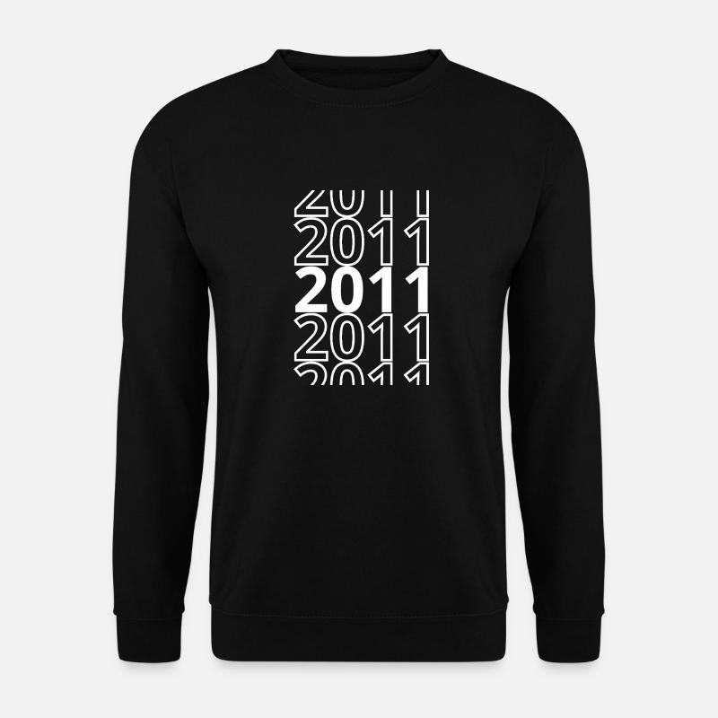 2011 2011 2011 - Unisex Sweatshirt - black