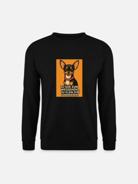 Too Cute to Handle - Unisex Pullover - Schwarz