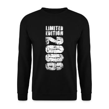 Limited Edition 2006 18th Anniversary - Unisex Sweatshirt - black - Front - Alina (178cm) & Michal (187cm)