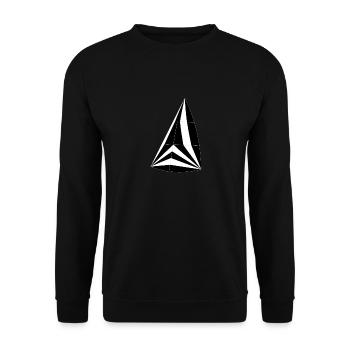 sail - Unisex Sweatshirt - black - Front - Alina (178cm) & Michal (187cm)
