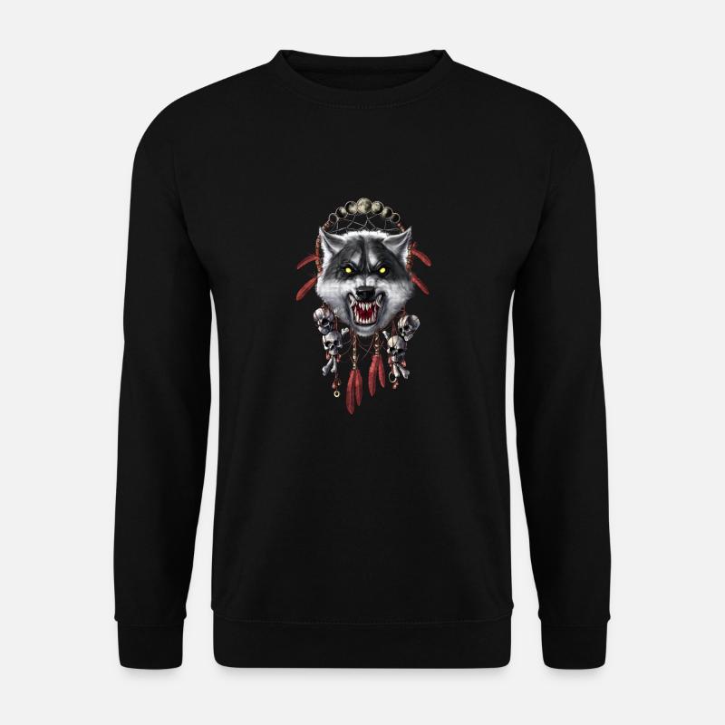 Werwolf-Traumfänger - Unisex Pullover - Schwarz