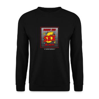 Toujours que du sexe dans la tête - Sweat-shirt Unisexe - noir - Devant - Alina (178cm) & Michal (187cm)