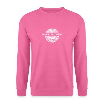 DARK TECHNO - Unisex Sweatshirt - pink - Front
