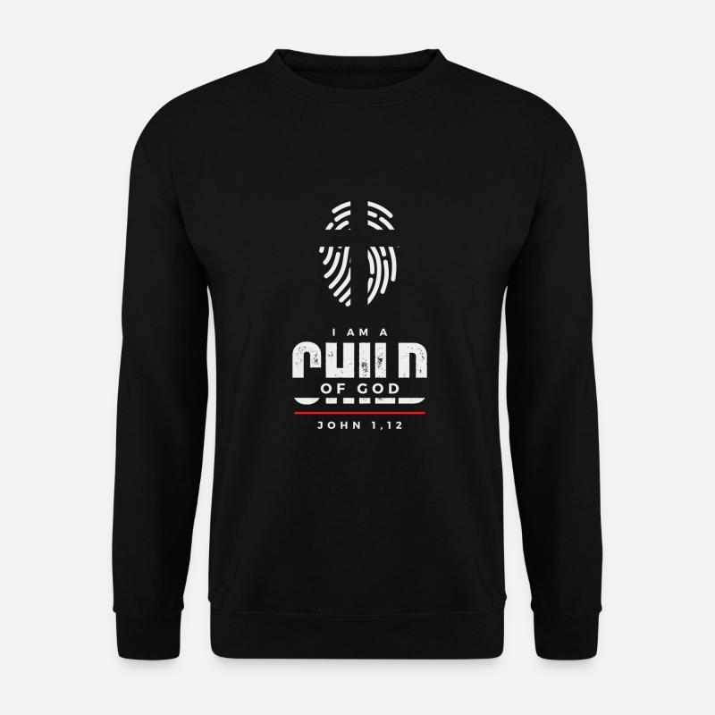 Child of God - John 1:12 - Unisex Pullover - Schwarz
