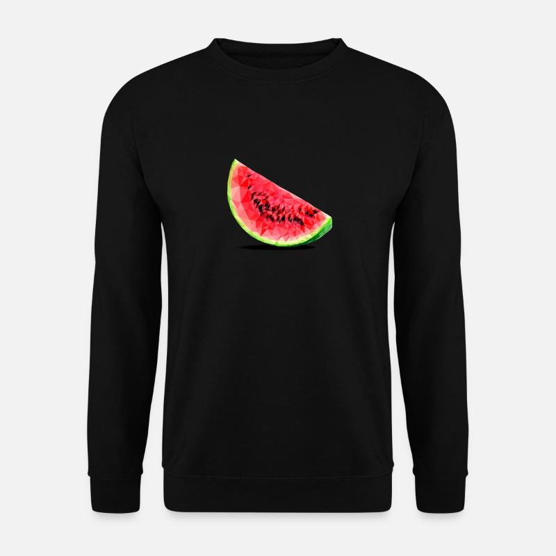 Wassermelone - Unisex Pullover - Schwarz