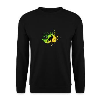 Hip Hop Breakdance - Sweat-shirt Unisexe - noir - Devant - Alina (178cm) & Michal (187cm)