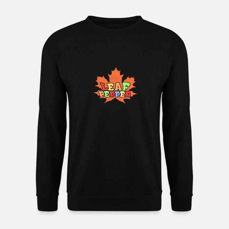 Blattpfeffer - Unisex Pullover - Schwarz