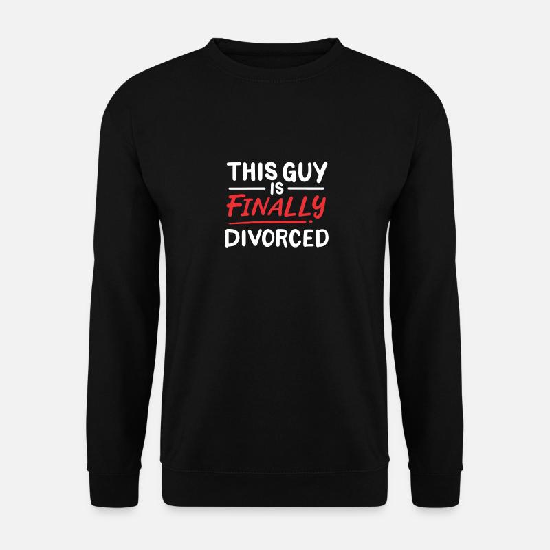 Geschieden - Unisex Pullover - Schwarz