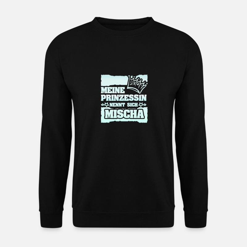 Mädchenname Mischa - Unisex Pullover - Schwarz