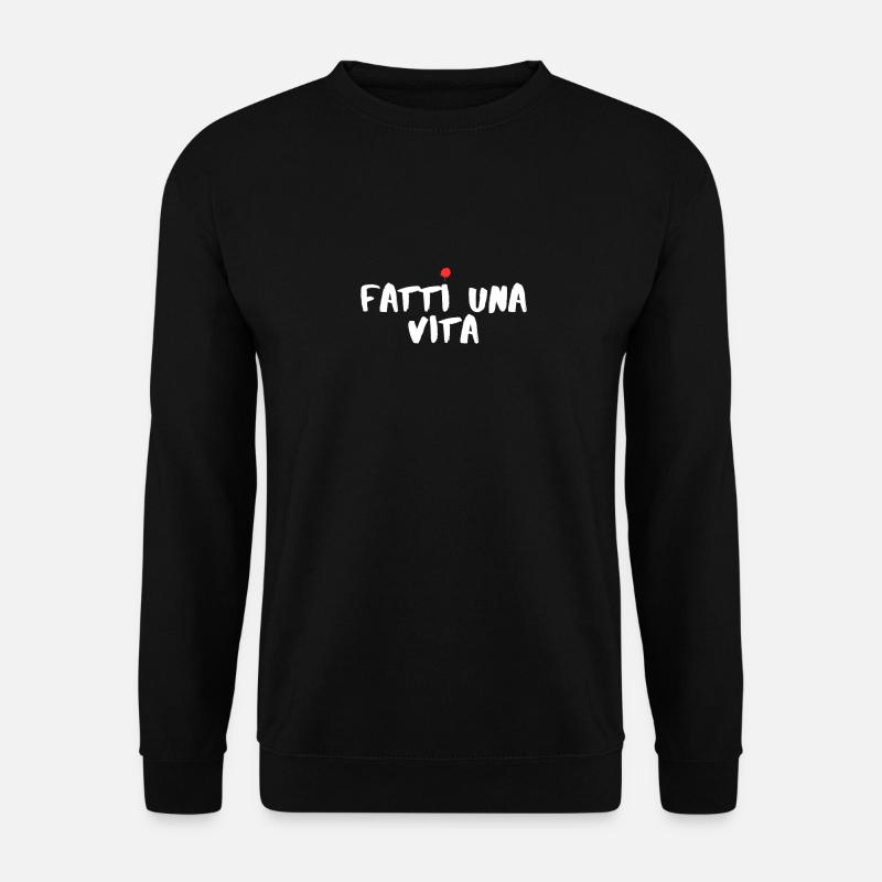 Holen Sie sich ein Leben - Unisex Pullover - Schwarz