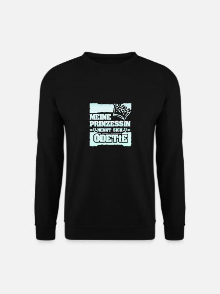 Girl's name Odette - Unisex Sweatshirt - black