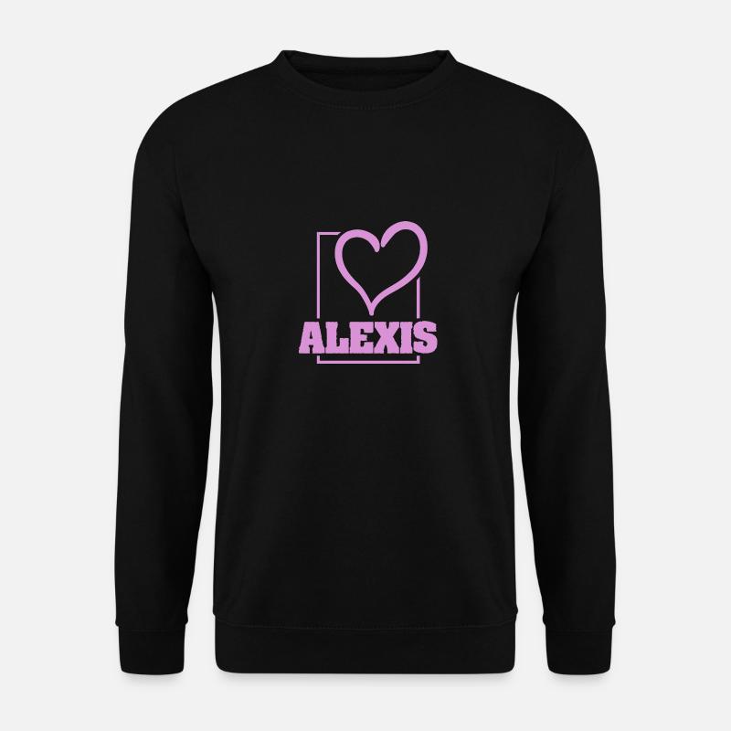 Alexis - Unisex Pullover - Schwarz