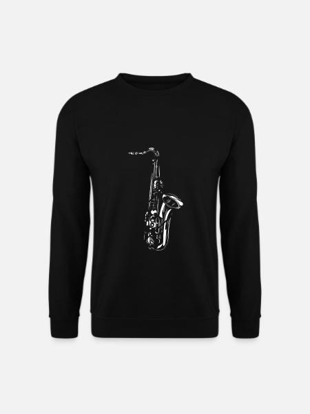 Retro Vintage Trompete Geschenkidee Trompeten Spie - Unisex Pullover - Schwarz