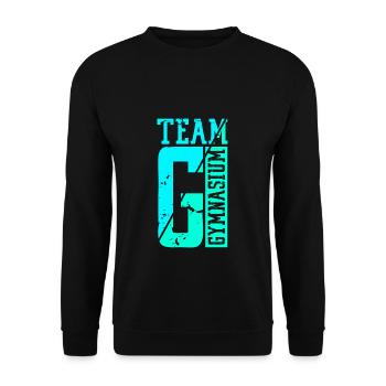 Schulkind Schulwechsel Schule Slogan Gym Geschenk - Unisex Pullover - Schwarz - Vorne - Alina (178cm) & Michal (187cm)