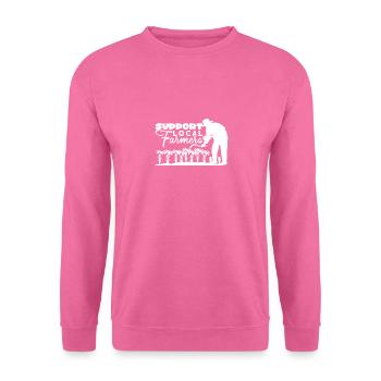 Landwirtschaft - Unisex Pullover - Pink - Vorne