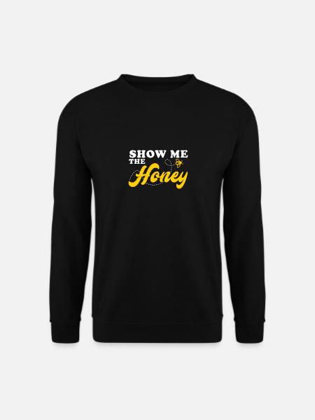Zeig mir den Honig - Unisex Pullover - Schwarz