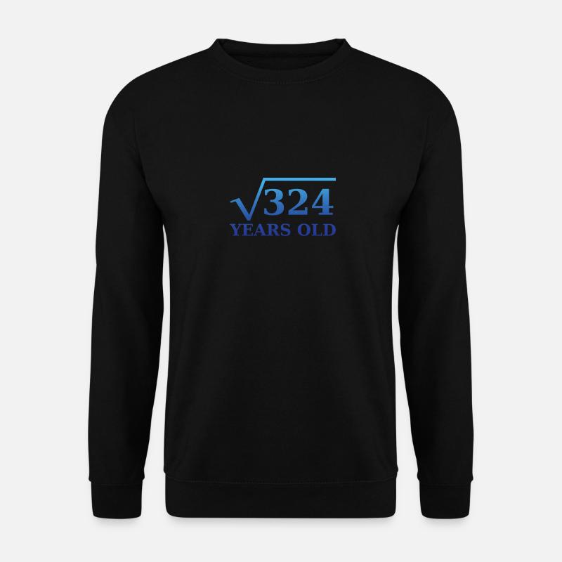Root 324 18th Birthday - Unisex Sweatshirt - black