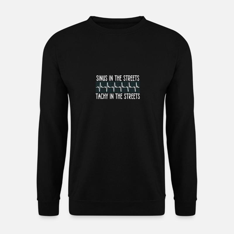 Sinus in den Straßen Tachy In The Sheets - Unisex Pullover - Schwarz