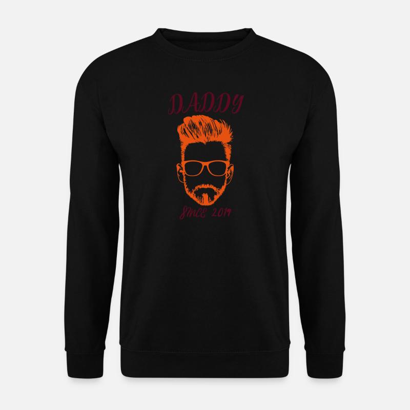 DADDY - since 2019! - Unisex Pullover - Schwarz