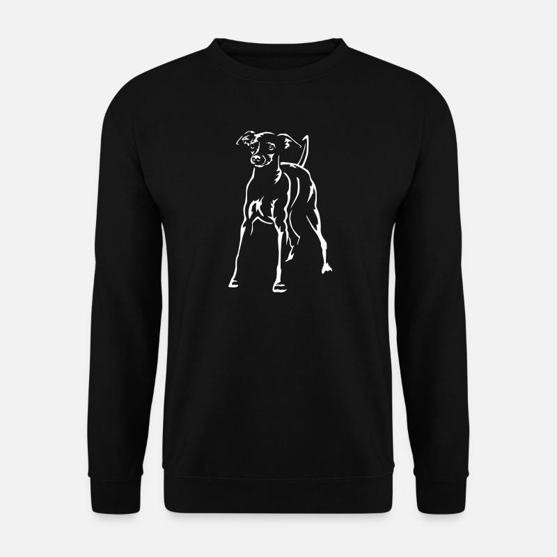 Zwergpinscher "Black Edition" - Unisex Pullover - Schwarz