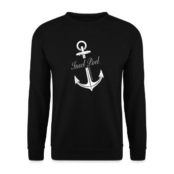 Insel Poel - Unisex Pullover - Schwarz - Vorne - Alina (178cm) & Michal (187cm)