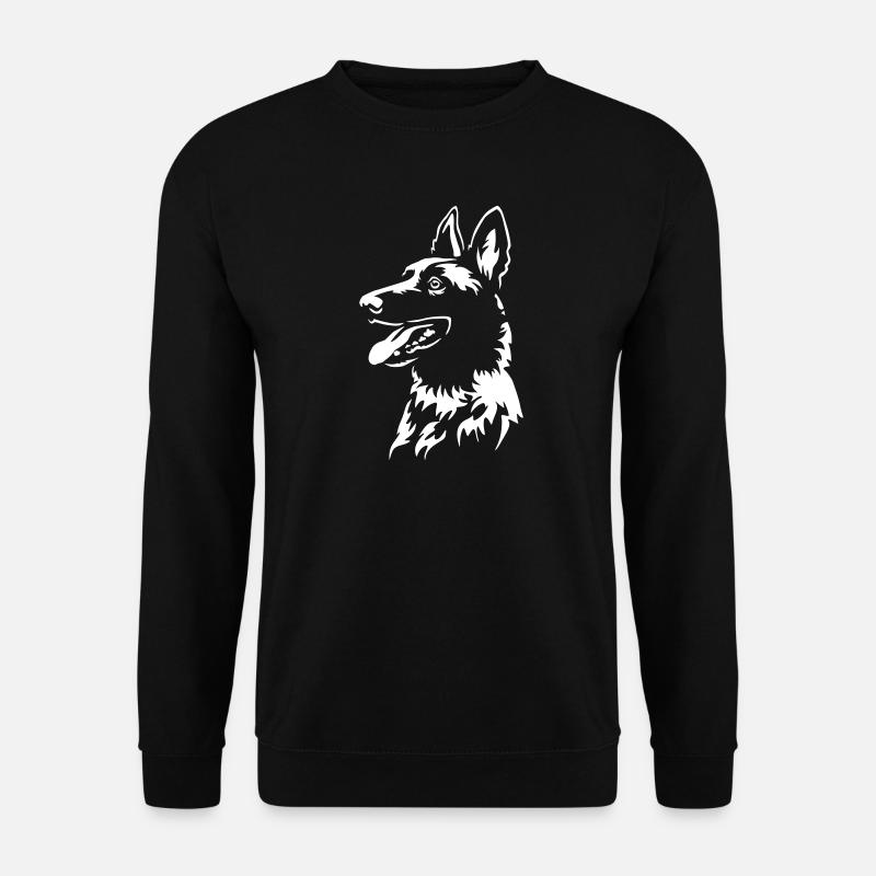 Malinois Head "Black Edition" - Unisex Sweatshirt - black