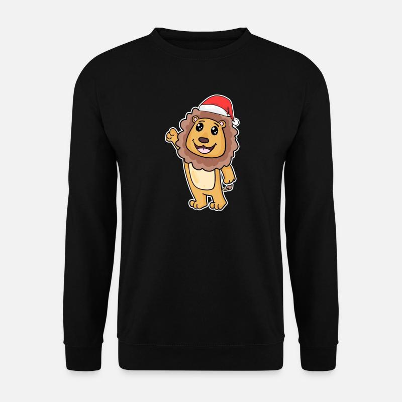 Leo Christmas - Unisex Sweatshirt - black