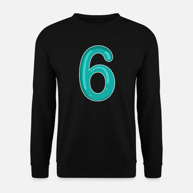 Number 6 Number - Unisex Sweatshirt - black