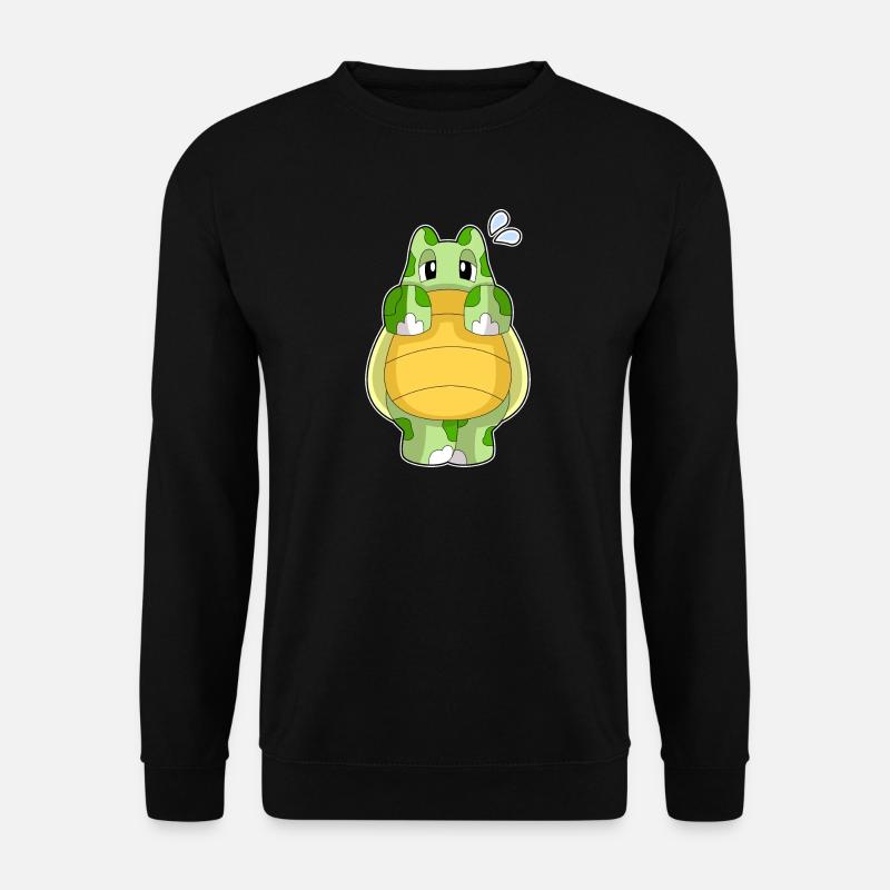Turtle Shy - Unisex Sweatshirt - black
