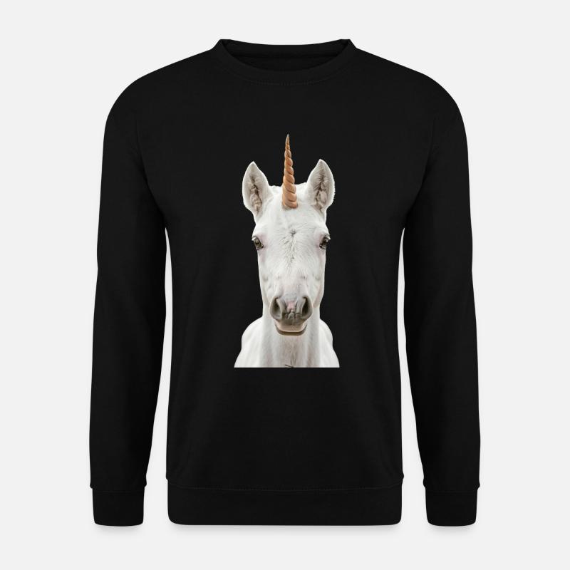 Einhorn - Unisex Pullover - Schwarz