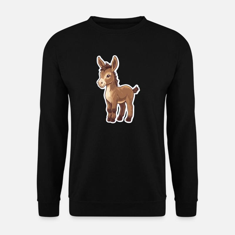 Esel - Unisex Pullover - Schwarz