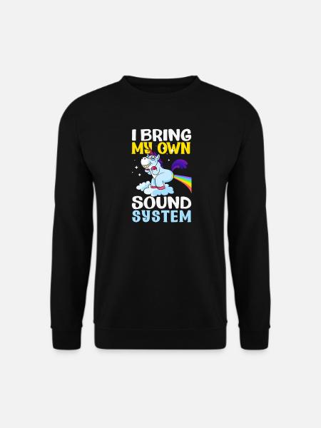 Public Fart Funny Inappropriate - Unisex Sweatshirt - black