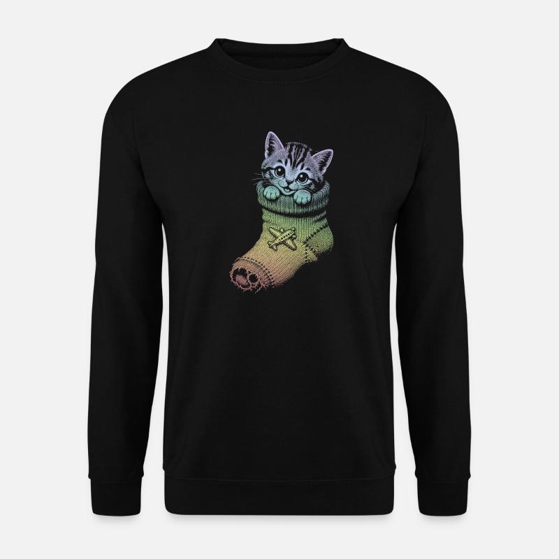 Chaton - Sweat-shirt Unisexe - noir