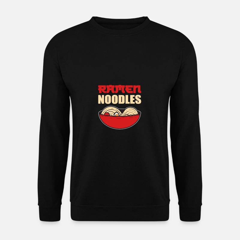 Ramen-Nudeln Koch Gift - Unisex Pullover - Schwarz