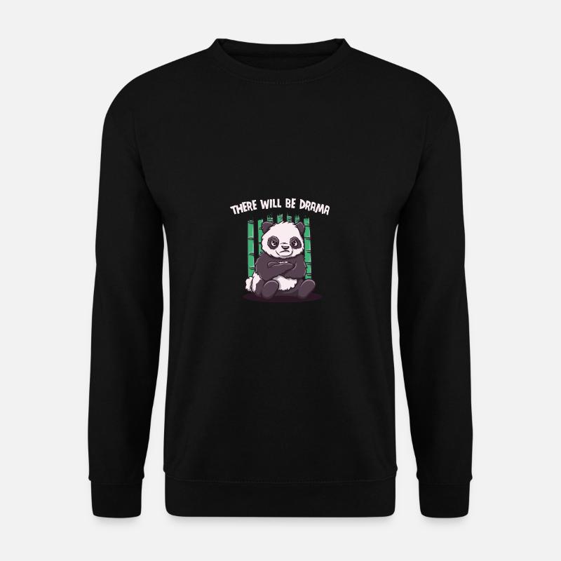 Es wird dramatische lustige sarkastische Humor -Sa - Unisex Pullover - Schwarz
